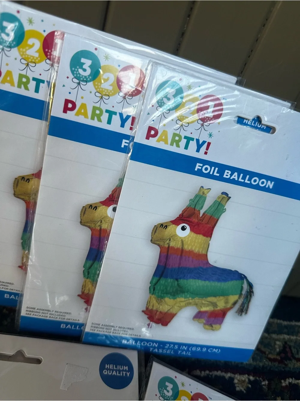 Rainbow Unicorn, Llama & Mermaid Foil Balloon Lot of 12 SEALED